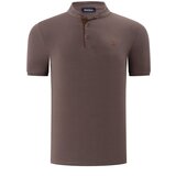 Dewberry T8560 T-SHIRT-PLAIN BROWN | Shoptok.si