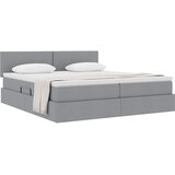  Krevet s od storage Svijetlo siva 180 x 200 cm Lažna koža | shoptok.hr