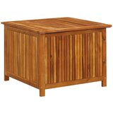 vidaXL Vrtna škatla za shranjevanje 75x75x58 cm trden akacijev les, (20606770) Cene