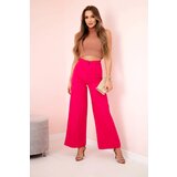 Kesi Pants with a wide leg fuchsia | shoptok.hr