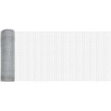  Ograjni stebri 11 kosov U-kanal 80 cm Pocinkano jeklo, Šesterokotna ograja 0,8 x 25 m Pocinkano jeklo | Shoptok.si