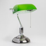  Brilagi - Stona lampa BANK OFFICE 1xE27/60W/230V crna/srebrna/zelena | Eponuda.com