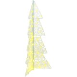  Božićno drvce s 100 LED svjetlima Topla bijela 120 cm Akril | Eponuda.com