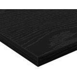 Police za knjige 4 pcs Crna 40 x 20 x 1,5 cm Konstruirano drvo | Eponuda.ba