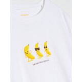 Sinsay Pamučna majica s printom banana | shoptok.hr
