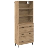  Highboard 2 kom. Umjetnički hrast 69,5 x 32,5 x 180 cm | shoptok.hr