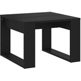  Bočni stolić crni 50 x 50 x 35 cm od konstruiranog drva | shoptok.hr