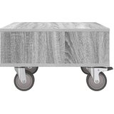  Stolić sa kotačima Siva Sonoma 50,5 x 50 x 30 cm | shoptok.hr