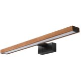  Brilagi-LED Kupaonsko osvetljenje za ogledalo WOODY MIRROR 3u1 LED/12W/230V 60 cm IP44 crna/hrast | Eponuda.com