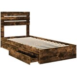  s od storage s ladicama Dimljeni hrast 90 x 190 cm | shoptok.hr