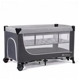 Kinderkraft prenosna posteljica leody™ grey cene