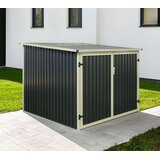  Westman Vrtna garaža za bicikle | Antracit | 200x203x158 cm | shoptok.hr