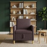 SOFA s pohranom Tamno smeđa 72 x 78 x 87 cm Poliester u