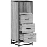 vidaXL Kopalniška omarica siva sonoma 35x37,5x100 cm inženirski les | Shoptok.si