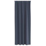 vidaXL Zavese z zavesami 2 pcs Antracitna 260 x 140 cm Poliester | Shoptok.si