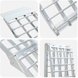  Ramp za motocikle 680 kg Srebrno 680 kg Aluminij | shoptok.hr
