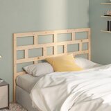 Maison Chic posteljno vzglavje - vzglavna omarica - nočna omarica 146x4x100 cm trdna borovina, (21705031) | Shoptok.si