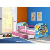 ACMA dečiji krevet II 180x80 F + dušek 6 cm PINK 21 | ePonuda.com