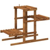  Stalak za biljke Prirodna 82 x 36 x 60 cm Čvrsto drvo akacije | shoptok.hr