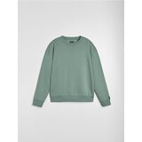 Sinsay Crewneck comfort fit majica dugih rukava s udjelom pamuka Cijene