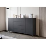 P & B ŠIROKA KOMODA, črna | Shoptok.si