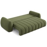 Makamii Zelena sklopiva/s prostorom za odlaganje sofa od bouclé tkanine 266 cm Pele – | shoptok.hr