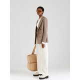 s.Oliver Blazer karamel / svetlo rjava / črna / bela | Shoptok.si