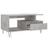  Stolić za kavu boja betona 90x49x45 cm konstruirano drvo | Eponuda.com