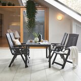 Ambia Garden VRTNA MIZA umetna masa antracit Cene