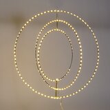  Tarrington House Metalni krug svetleći rotirajući 192 LED 50 cm | Eponuda.com