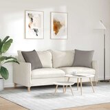  Jastučići za sofu 2 pcs Sivo-smeđa 50 x 50 cm tkanina | shoptok.hr