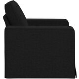 SOFA Kavč Črna Splošne dimenzije: 103 x 80 x 82 cm (Š x G x V) Žamet, (5000145125) | Shoptok.si