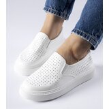 Gemre White perforated sneakers Fulda Cijene