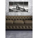 Wallity zidni sat 3P204045CS-12, 84x45 cm, 3 dela | ePonuda.com