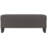  Klupa siva 100 x 35 x 41 cm od umjetne kože | shoptok.hr