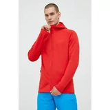 Jack Wolfskin Športni pulover Baiselberg moški, rdeča barva