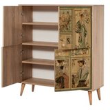 Woody Fashion multilux - 732 - 1070 sonomogreen hallway furniture set | ePonuda.com