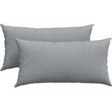  Jastučići za sofu 2 pcs Svijetlo siva 80 x 40 cm tkanina | shoptok.hr