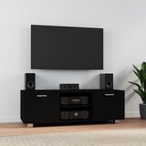 Maison Chic TV omarica - TV enota - Televizijska omarica črna 120x40,5x35 cm inženirski les, (21702321) | Shoptok.si