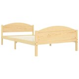 vidaXL Okvir za krevet od masivne borovine 120 x 200 cm | shoptok.hr