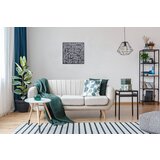 Atelier Del Sofa zidna dekoracija Kufi Felak, 50x50 cm 2 mm, Crna Cene