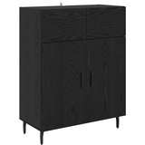  Highboard 2 kom. Crni hrast 69,5 x 34 x 180 cm | shoptok.hr