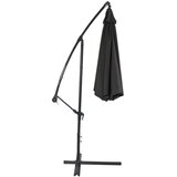  Vrtni suncobran s podesivim nagibom 350 x 250cm - antracit | shoptok.hr