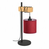 Brilagi Stona lampa NUBILA 1xE27/40W/230V braon/crna/pompejska crvena Slike