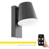Eglo Caldiero-c vanjska/zidna/1, led, e27, 9w, antracit/bijela | shoptok.hr