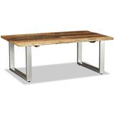  Stolić za kavu od masivnog obnovljenog drva 100 x 60 x 38 cm | shoptok.hr