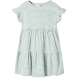 vidaXL Otroška obleka z rokavi z volančki mint 128 | Shoptok.si