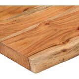 vidaXL Stolna ploča 140x30x2,5 cm pravokutna bagremovo drvo živi rub | shoptok.hr