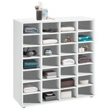CARRYHOME regal 92/96/33 cm bela | Shoptok.si