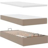  Okvir kreveta s madracem cappuccina 90x200cm umjetna koža | shoptok.hr